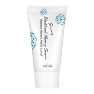 RiRe Skinny Blackhead Closing Serum white squeeze tube with blue mandala pattern